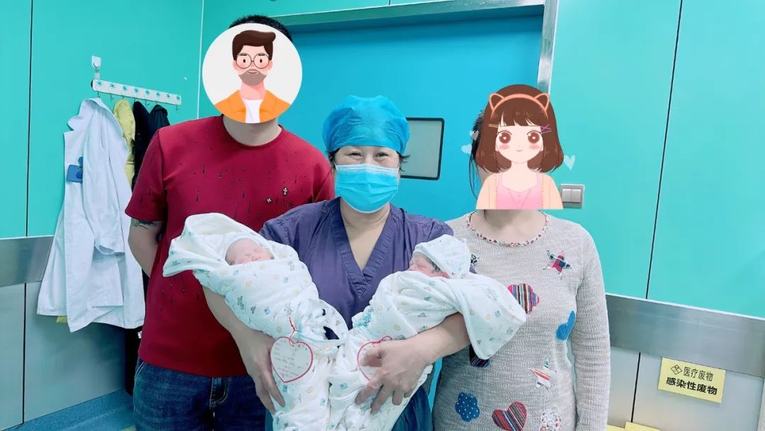 济南南郊医院产科团队助力黑龙江双胞胎宝妈顺利诞下健康男婴
